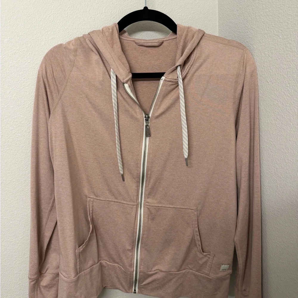 Vuori Halo Performance Hoodie - Light Mauve - Picture 1 of 5